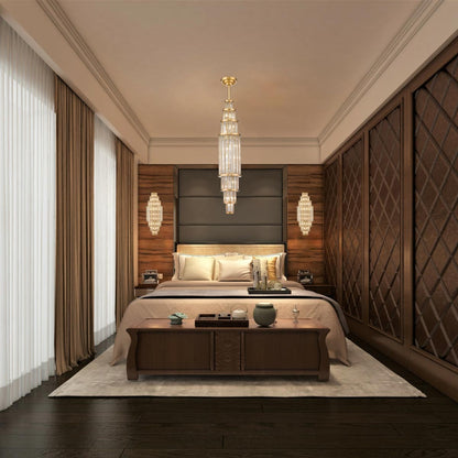 Waldorf Pendant Light in bedroom.
