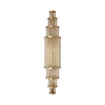 Waldorf Wall Light in Aged Brass (38-Inch).