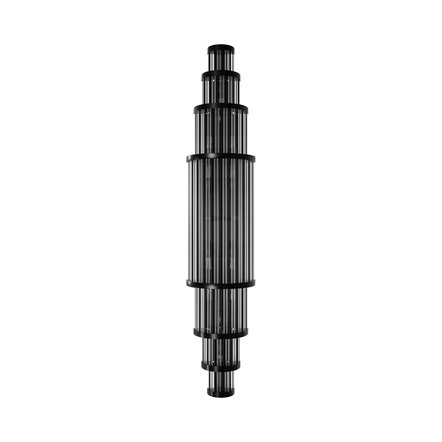 Waldorf Wall Light in Polished Gunmetal (50-Inch).