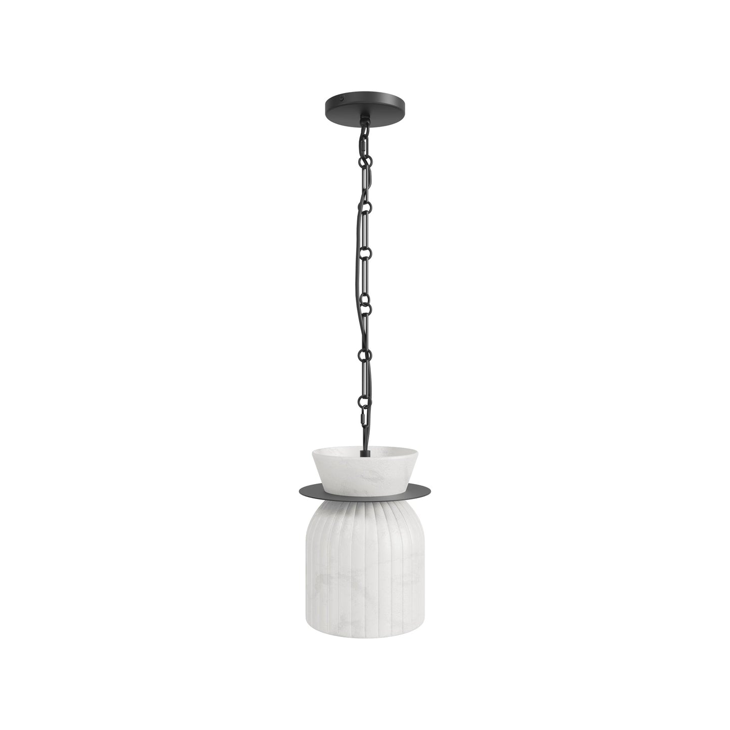 Westwood LED Pendant Light in Matte Black (10-Inch).