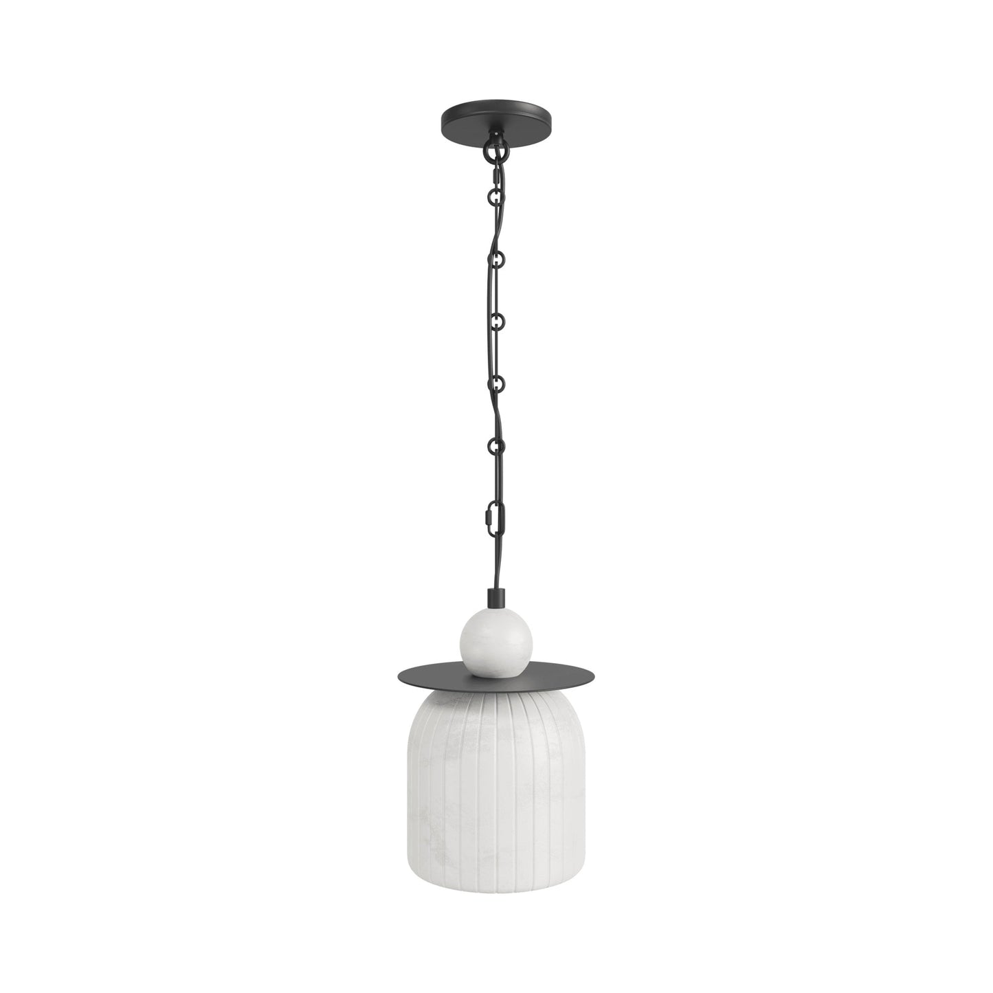 Westwood LED Pendant Light in Matte Black (11-Inch).