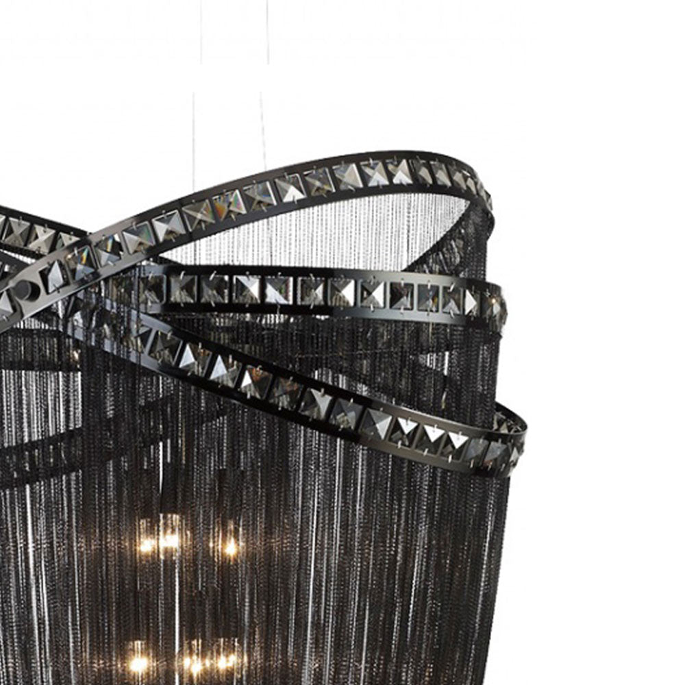 Wilshire Blvd. Chandelier in Detail.