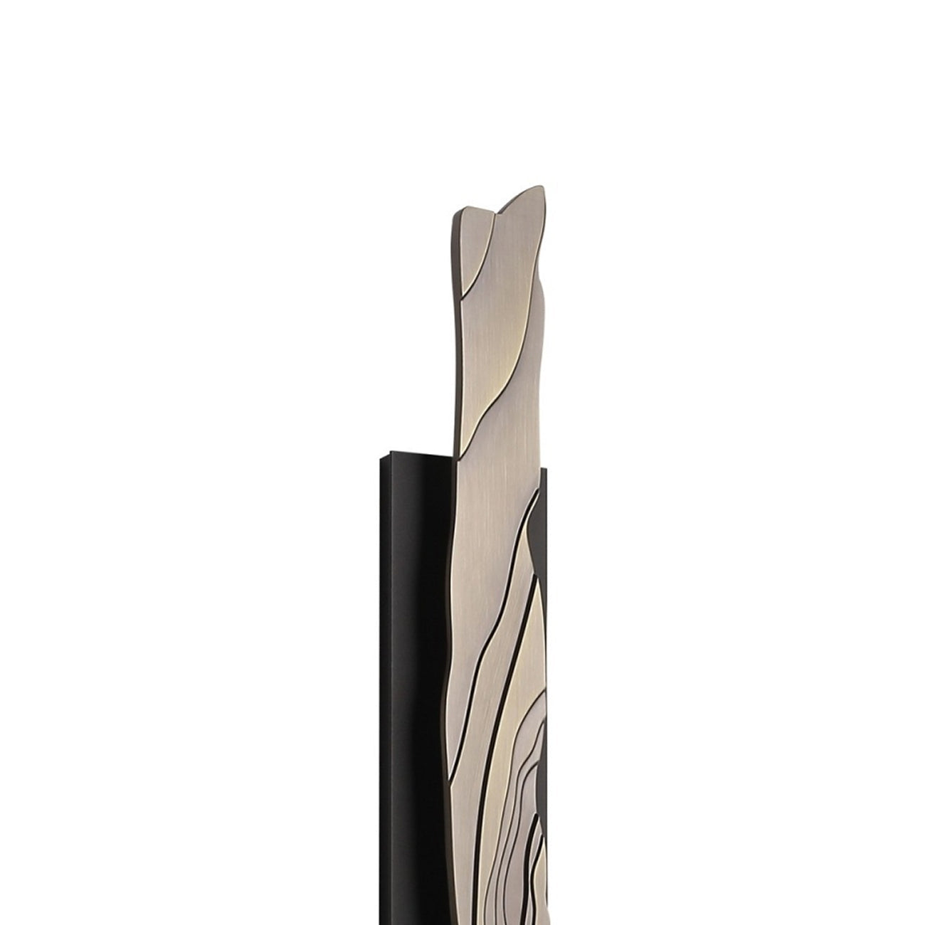 Avenue Woodgrain Outdoor LED Wall Light in Detail.