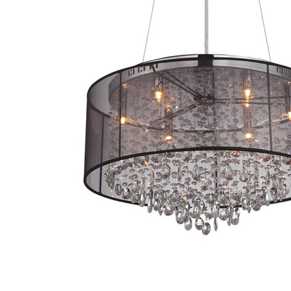 Riverside Dr. Drum Pendant Light in Detail.