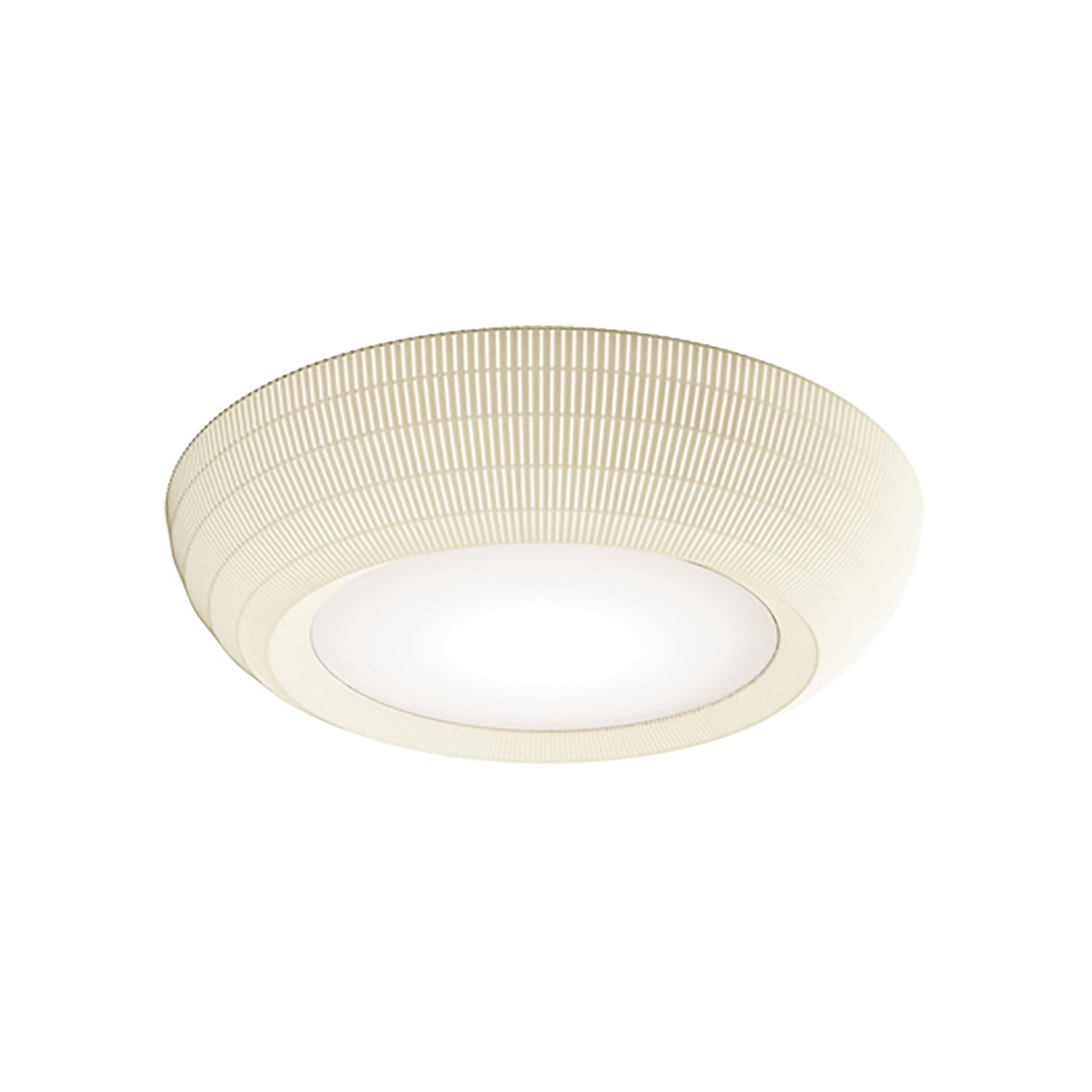 Bell Flush Mount Ceiling Light in Warm White (35.38-Inch).