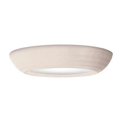 Bell Flush Mount Ceiling Light in White (70.88-Inch).