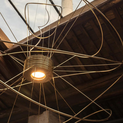 Hoops LED Pendant Light in Detail.