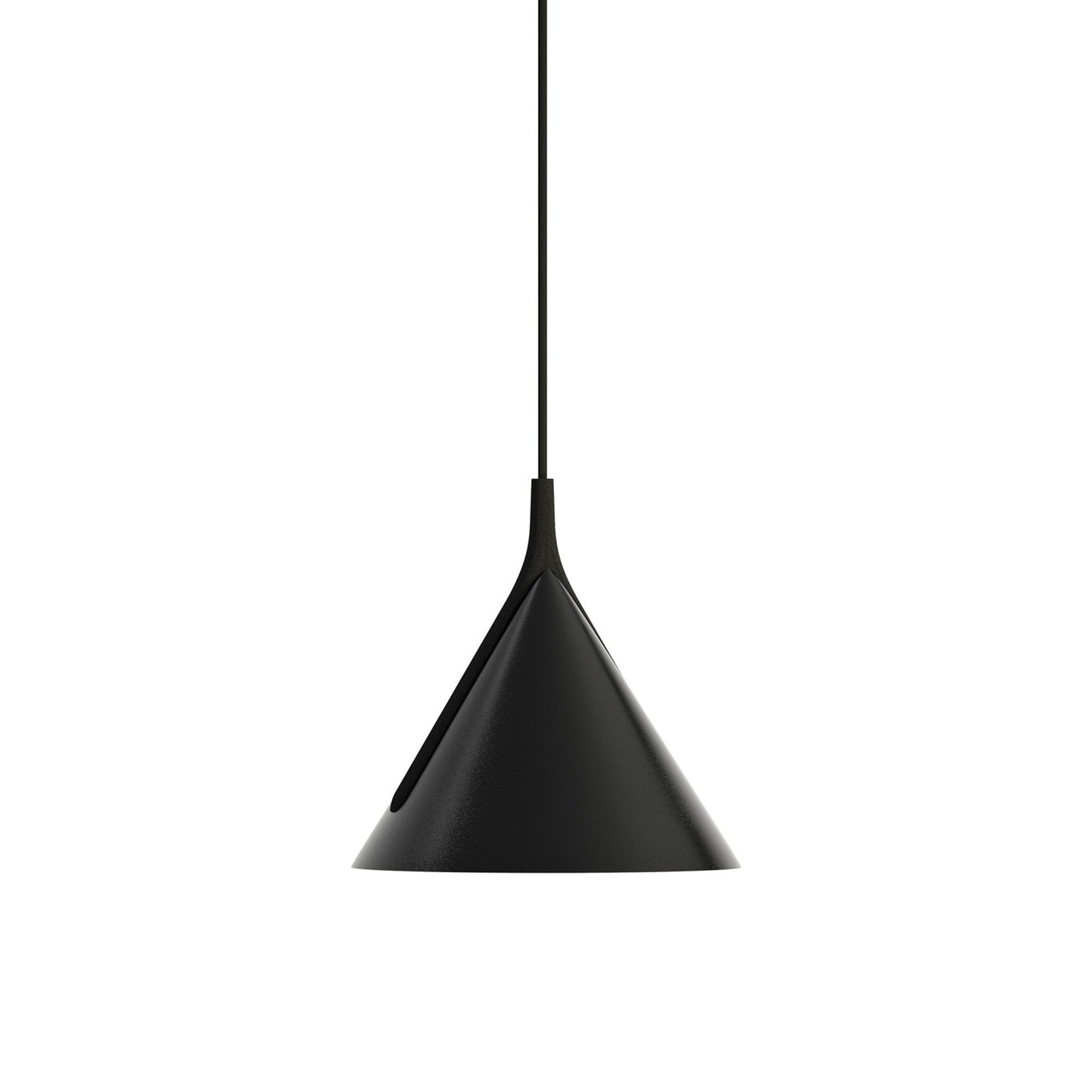Jewel Mono LED Pendant Light in Black/Black.