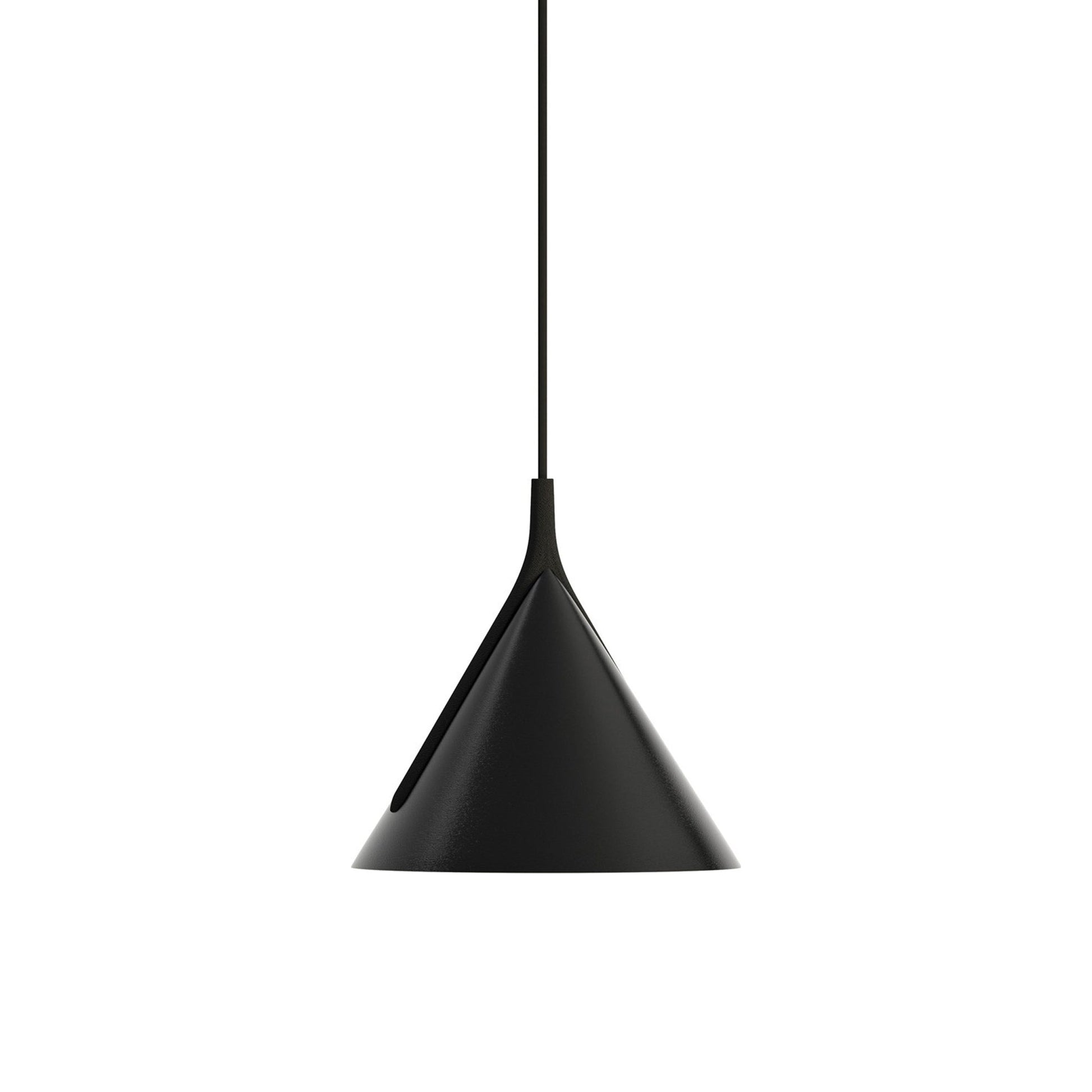 Jewel Mono LED Pendant Light in Black/Black.