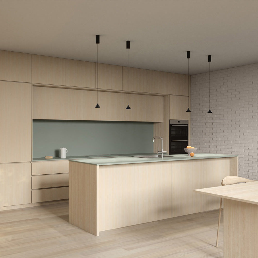 Jewel Mono LED Pendant Light in kitchen.