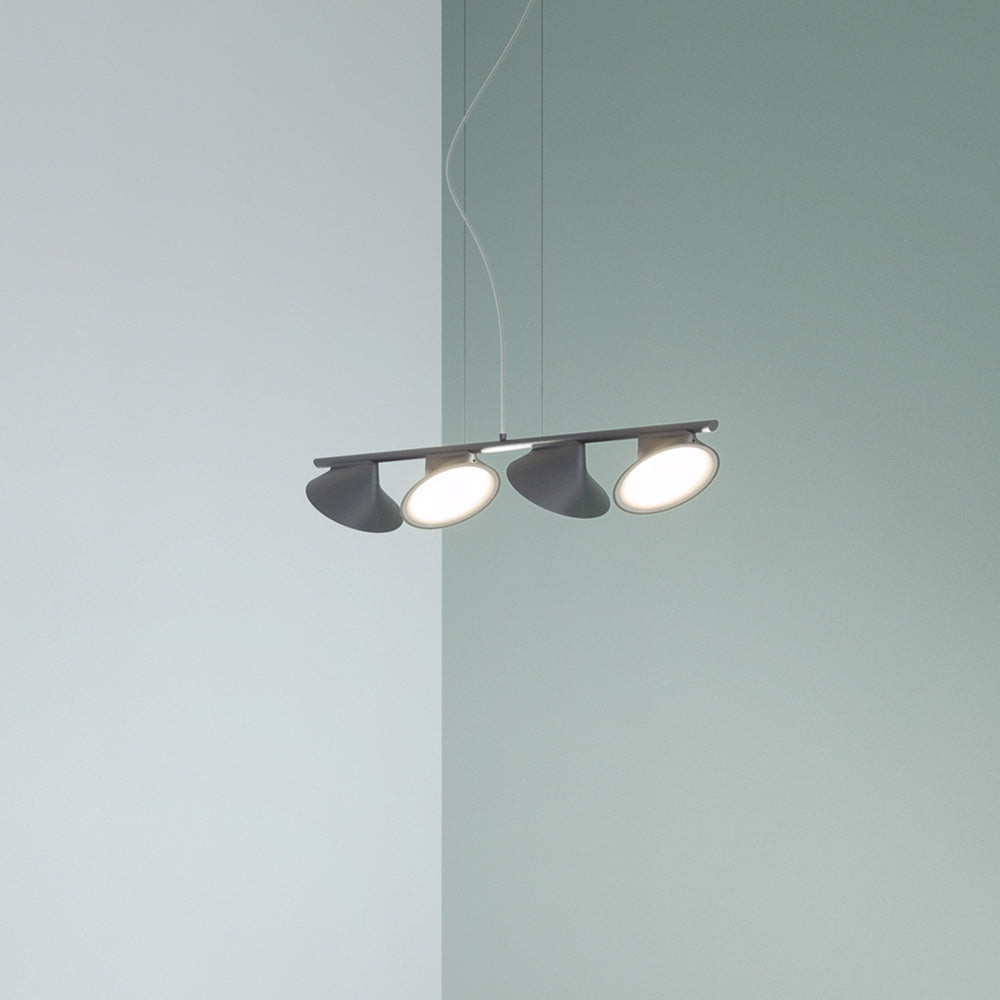 Orchid Linear LED Pendant Light in Detail.