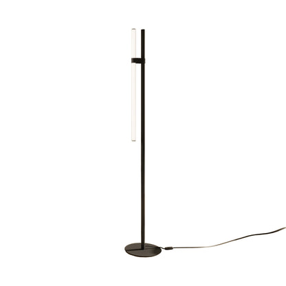 Paralela LED Floor Lamp in Black.