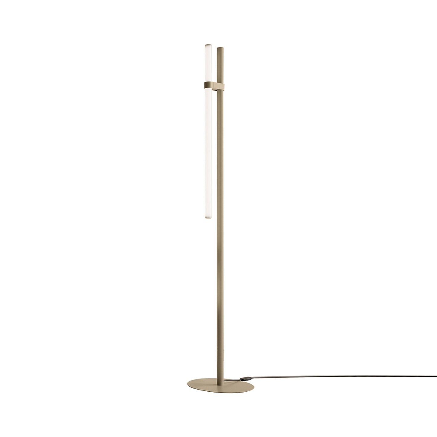 Paralela LED Floor Lamp in Greige.