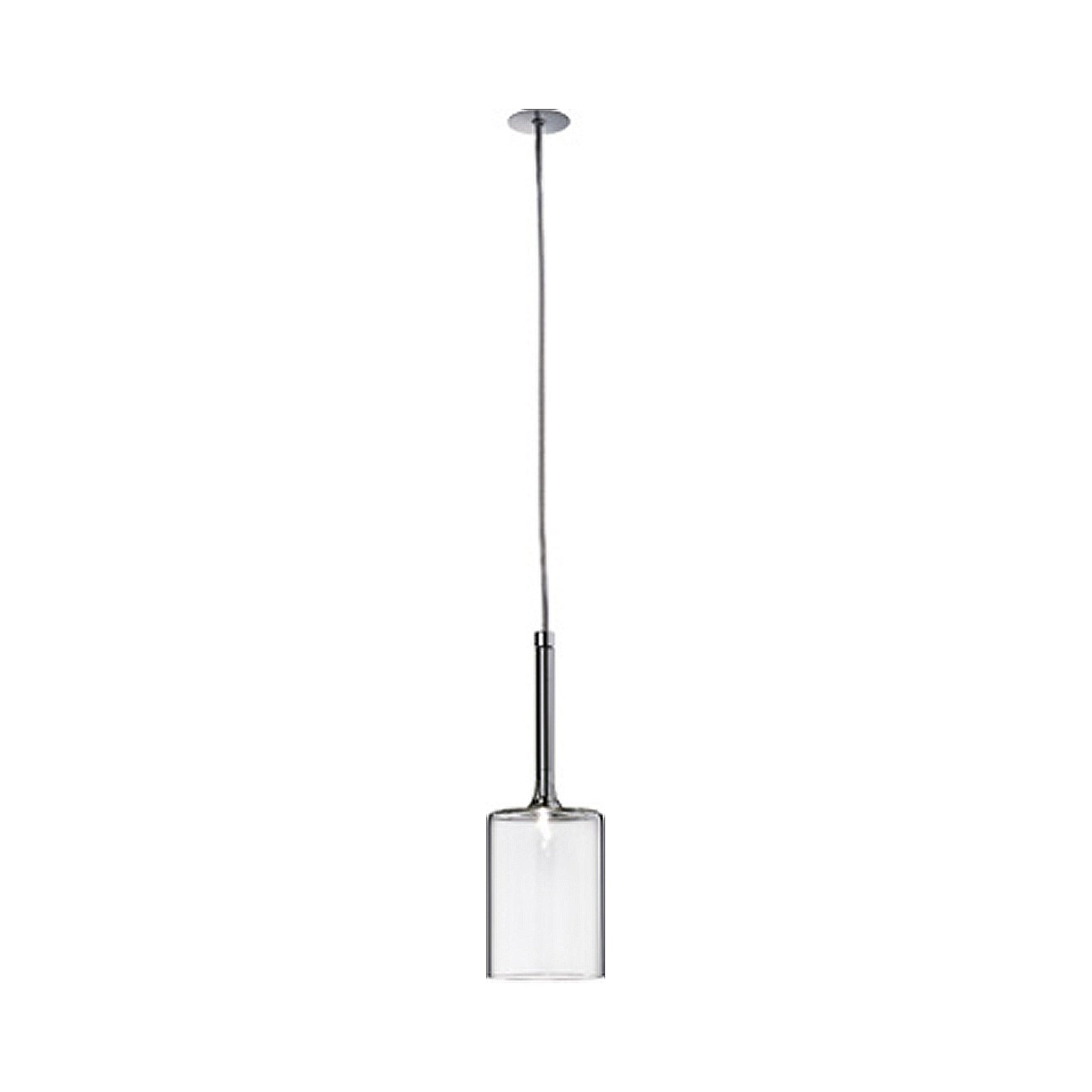 Spillray Pendant Light in Crystal (3.88"D X 11.5"H).