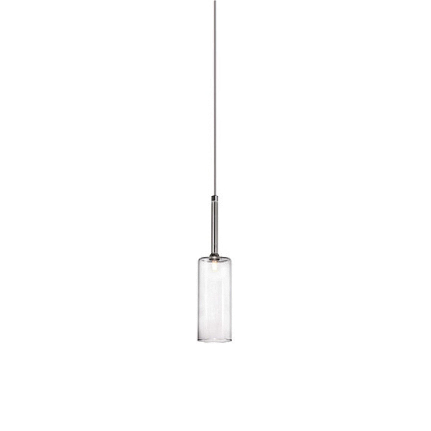 Spillray Plus LED Pendant Light in Crystal (3.88"D X 11.88"H).