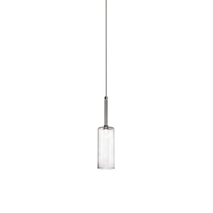 Spillray Plus LED Pendant Light in Crystal (3.88"D X 11.88"H).