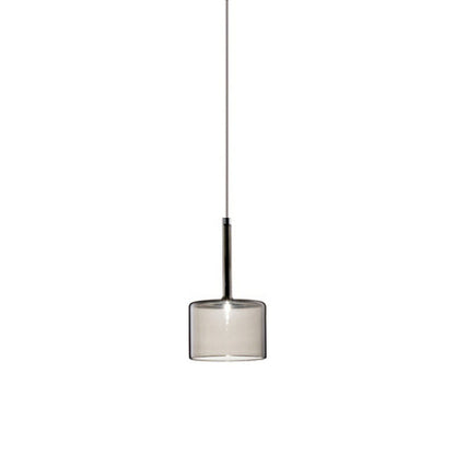 Spillray Plus LED Pendant Light in Grey (5.5"D X 10.25"H).