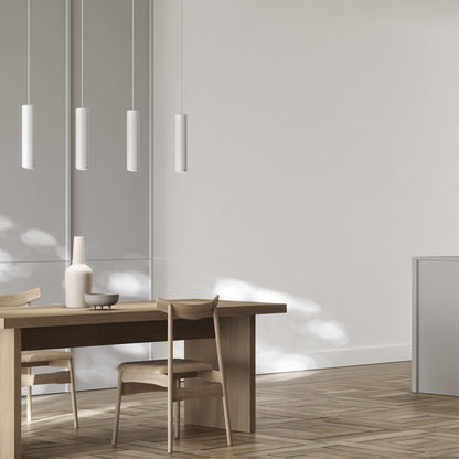 Urban Mini LED Pendant Light in dining room.