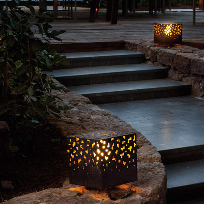 AMS Outdoor Floor Lamp in Outside Area.