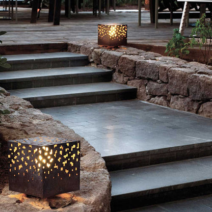 AMS Outdoor Floor Lamp in Outside Area.