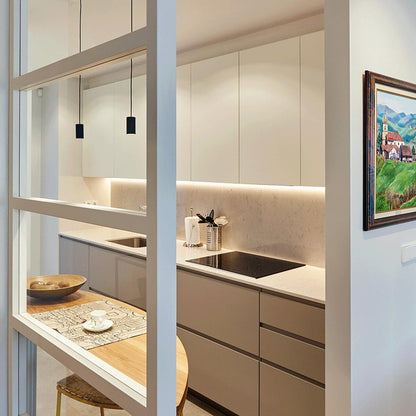 Anvil LED Pendant Light in kitchen.