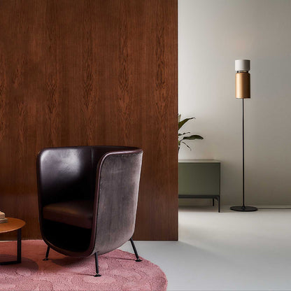 Aspen F17 Floor Lamp in living room.