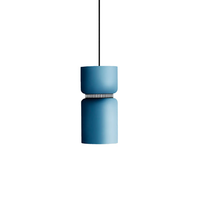 Aspen S17A Pendant Light in Aqua/Aqua.