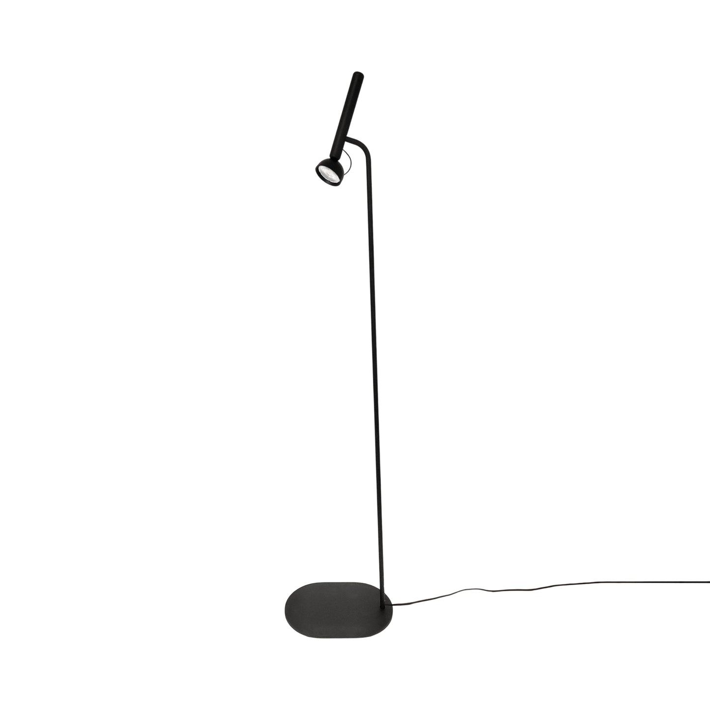 Berry LED Floor Lamp in Black.