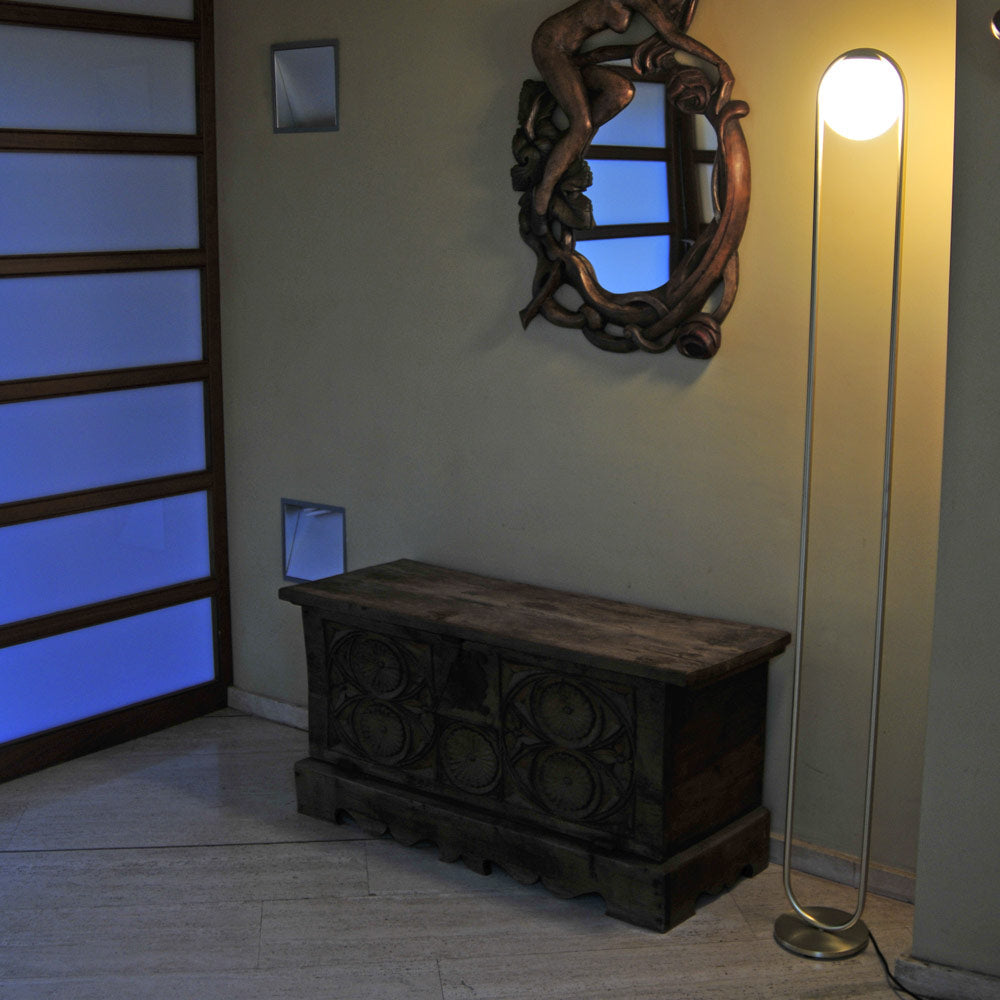 C_Ball F Floor Lamp in living room.