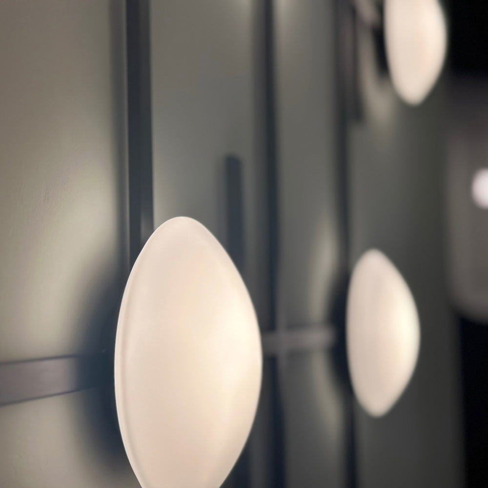 Crosshatch LED Ceiling / Wall Light in Detail.