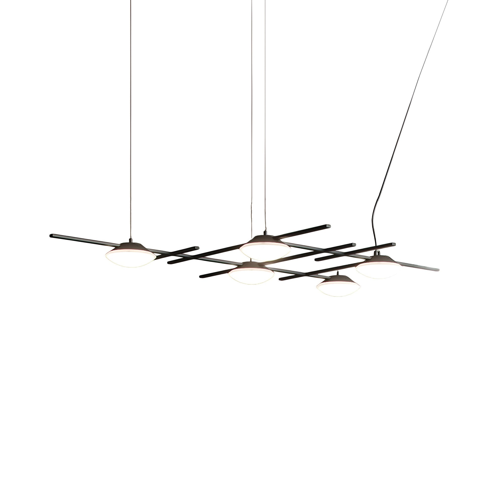 Crosshatch LED Pendant Light.