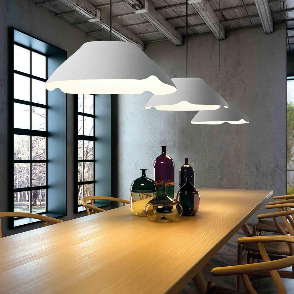 Ginkgo Pendant Light in dining room.