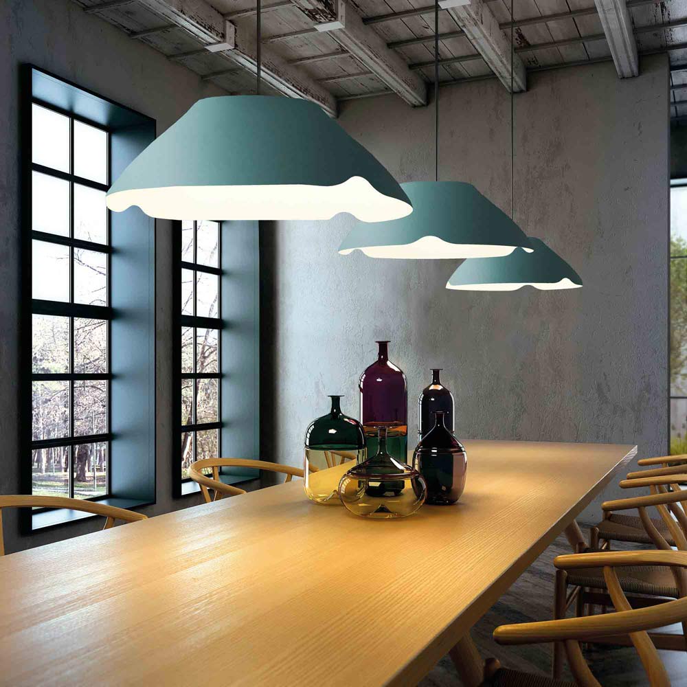 Ginkgo Pendant Light in dining room.