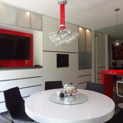 Ilde Max S Multi Light Pendant Light in living room.