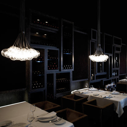 Ilde Max S Multi Light Pendant Light in restaurant.