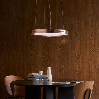 Lite Hole S LED Pendant Light in living room.