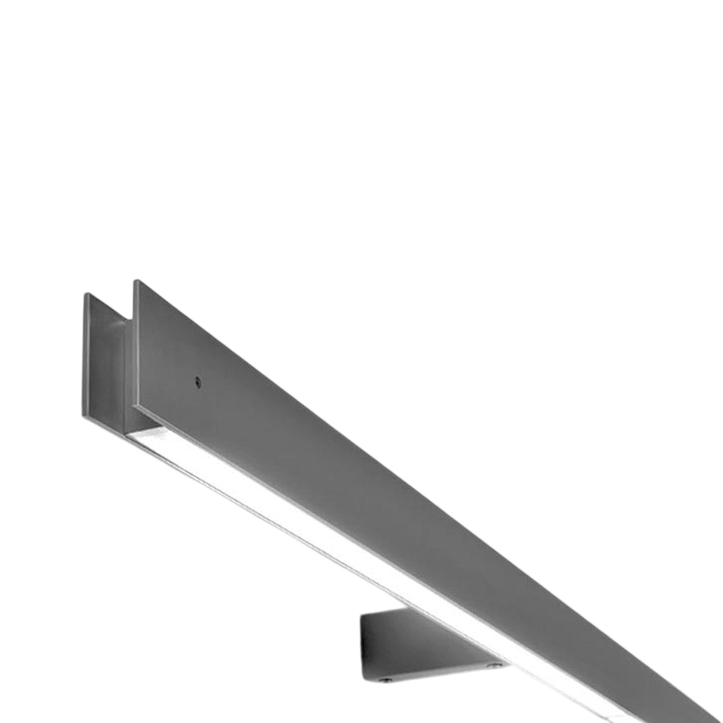 Marc Arm LED Wall Light in Grey.