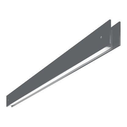Marc C LED Semi Flush Mount Ceiling Light in Grey (98.5-Inch).