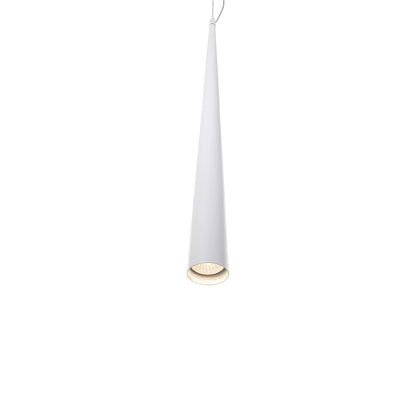 Micro LED Pendant Light in White (30.25-Inch).