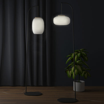 Misko F Floor Lamp in living room.