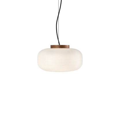 Misko Pendant Light in Walnut (6.75-Inch).
