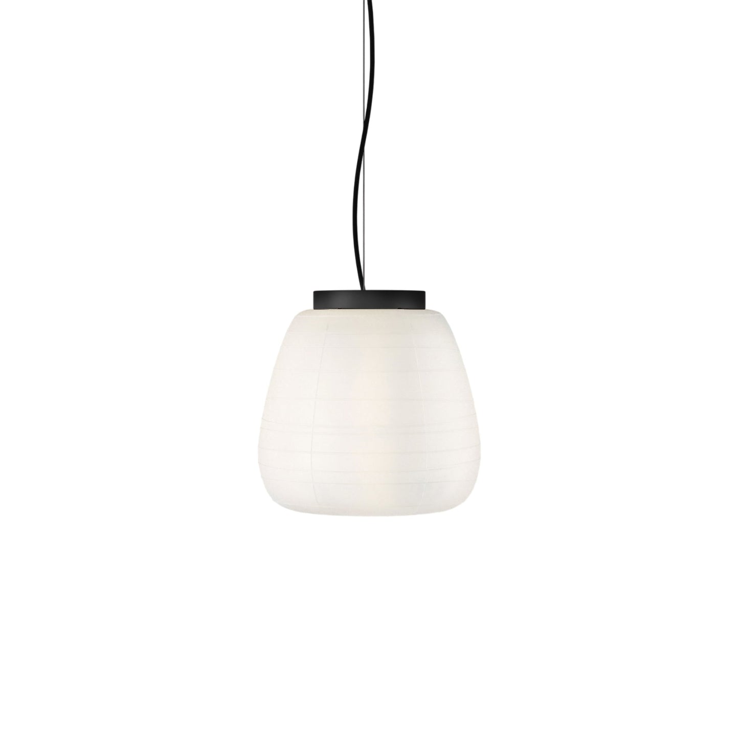 Misko Pendant Light in Black (9.5-Inch).