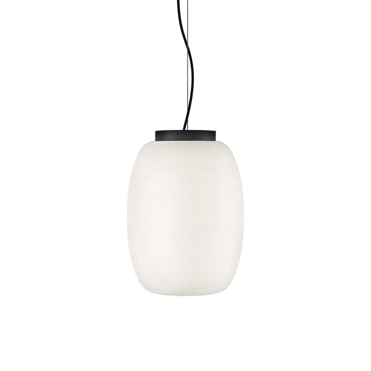 Misko Pendant Light in Black (13-Inch).