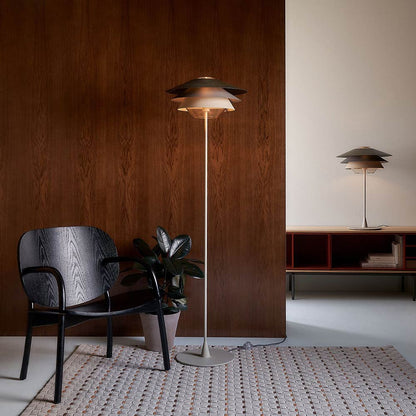 Overlay F Floor Lamp in living room.