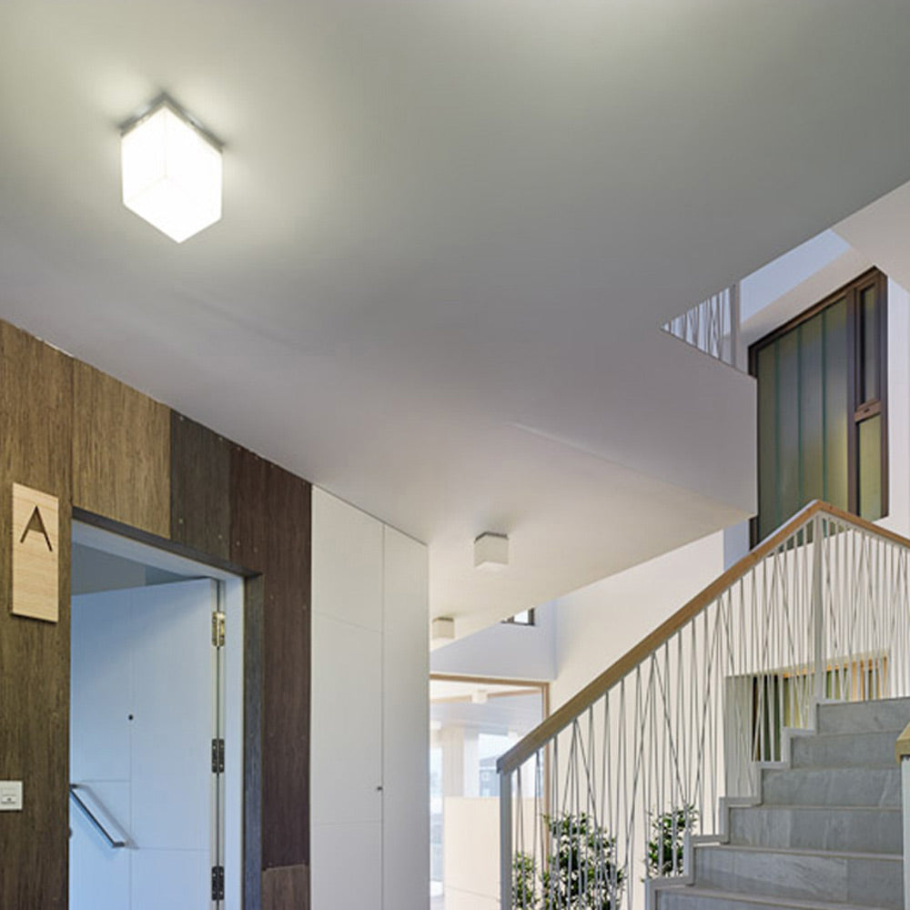 Q. Bo LED Ceiling / Wall Light in living room.