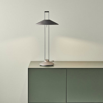 Regina T Table Lamp in living room.