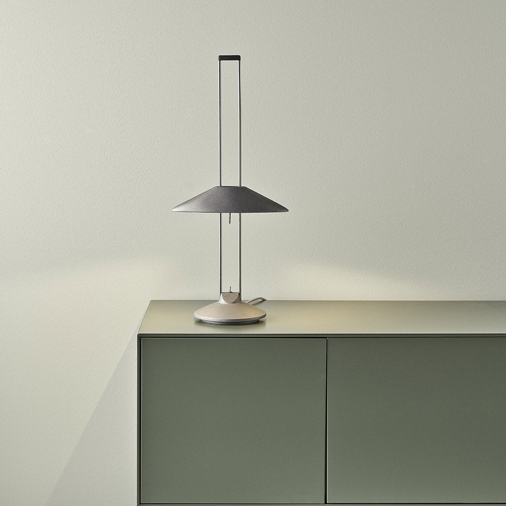 Regina T Table Lamp in living room.