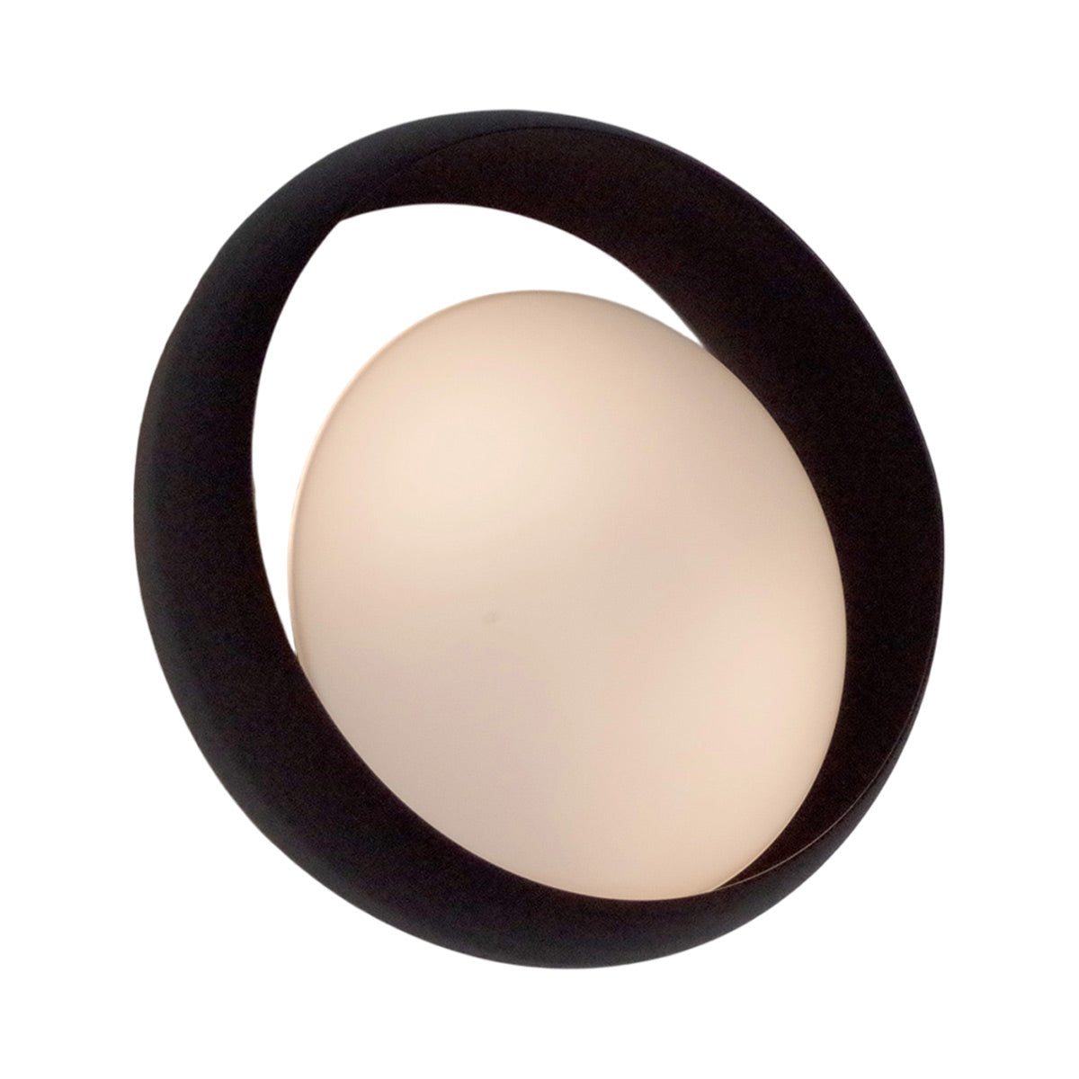 Ring Wall Light in Black.