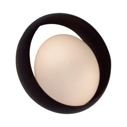 Ring Wall Light in Black.