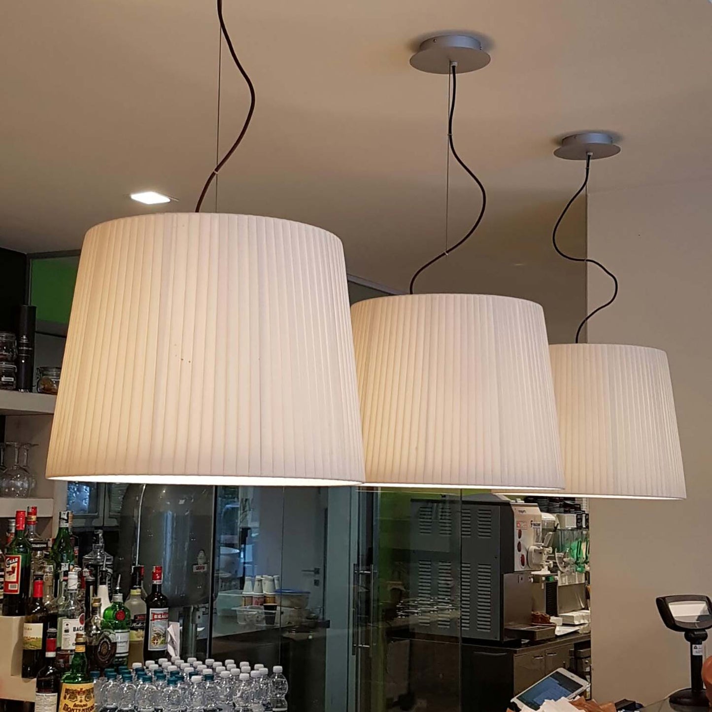 Royal S Pendant Light in restaurant.